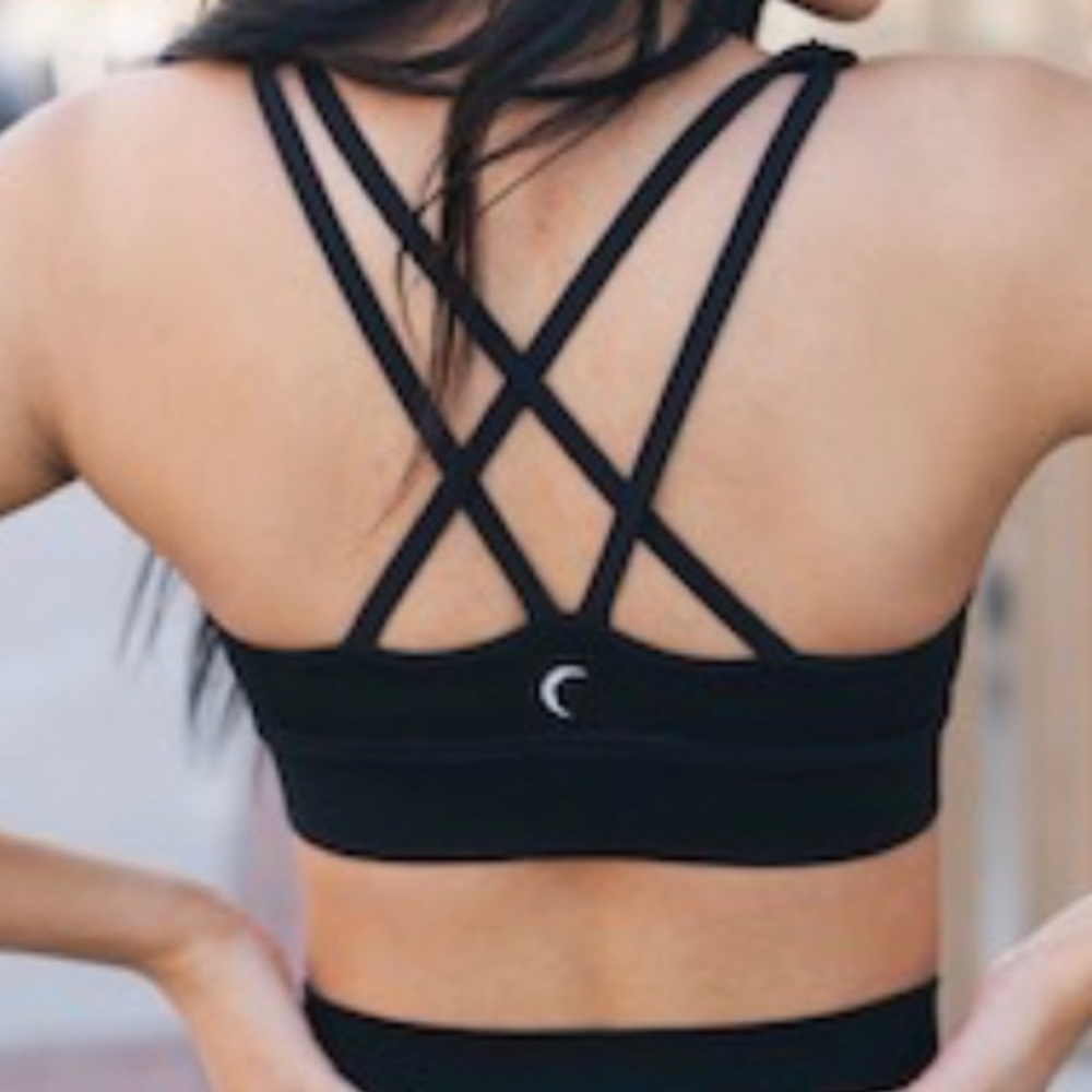Zyia active black straps light n tight